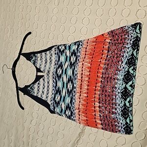 Multi colored tank! Beautiful summer attire 😍